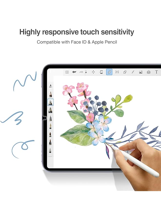 Procases 1 Pack Screen Protector For Ipad Mini A17 Pro 2024 Mini 6 8.3 Inch 2021 With 3 Camera Lens Protector 9H Hardness Hd Clear Tempered Glass Film Guard For Ipad Mini 6Th Generation - Image 4