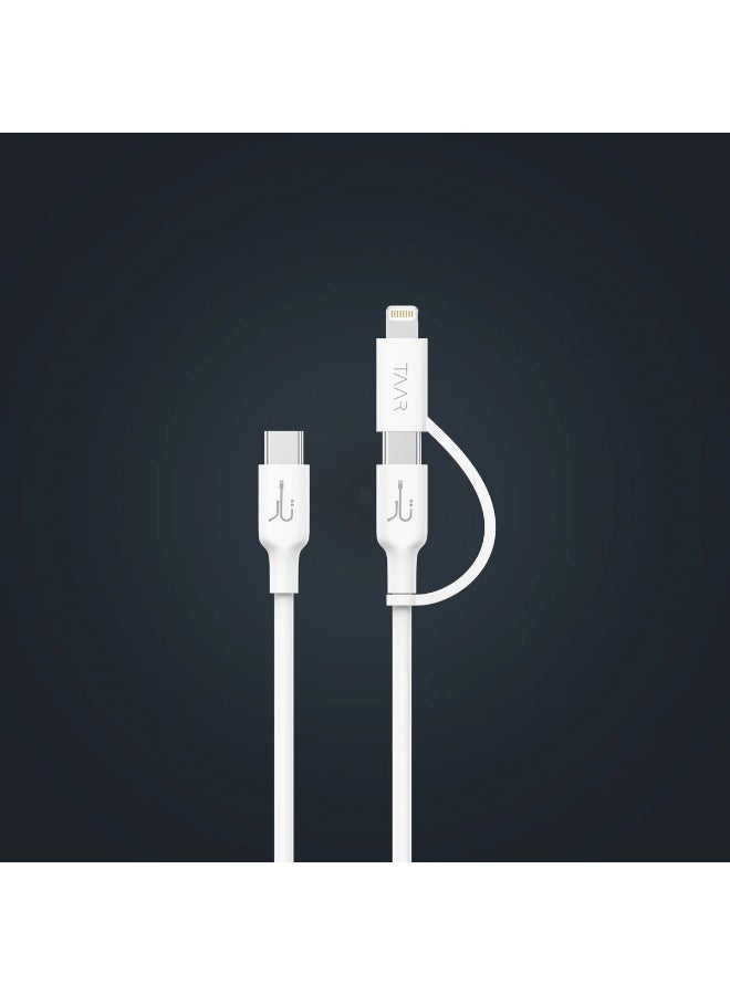 Taar Fusion Cord PD (2 in 1) Cable 65W - Image 1