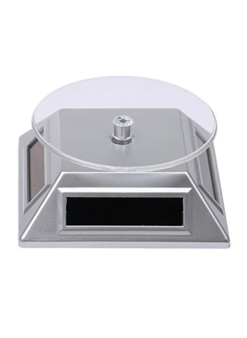 360 Turntable Rotating Solar Jewellery Display Showcase