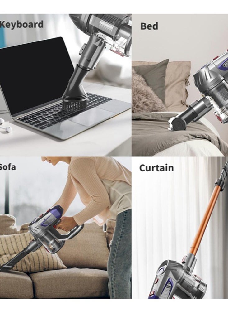 Cordless Vacuum Cleaner, 9000Pa/150W Powerful Suction with 40 Mins Runtime 3 in 1 Vacuum Cleaners, Lightweight, Ultra-Quiet Cordless Stick Vacuum for Carpet/Hard Floor/Car/Pet - pzsku/ZCDEDC4B1FD5B86D9A967Z/45/_/1727244402/2f3504c8-1077-4969-86e2-c57d7139688b