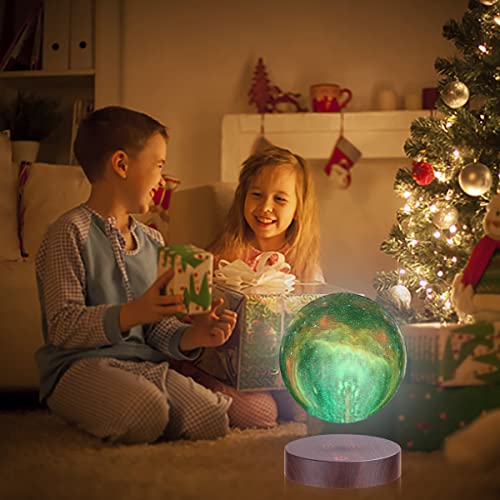 VGAzer Levitating Moon Lamp Floating and Spinning in Air Freely with 16 Colors LED Galaxy Moon Lamp Lights,Unique Gift & Decorative Lamp for Kids Lover Friends - Image 4