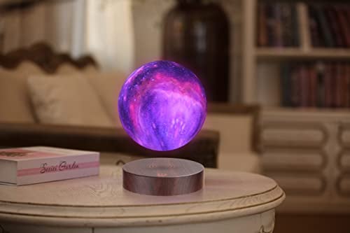 VGAzer Levitating Moon Lamp Floating and Spinning in Air Freely with 16 Colors LED Galaxy Moon Lamp Lights,Unique Gift & Decorative Lamp for Kids Lover Friends - Image 5