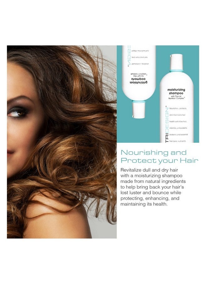 TRIDESIGN TRI Hair Care Moisturizing Shampoo - Revitalizing Hair Shampoo with Topical Nutrition Complex for Men and Women, Home or Salon Shampoo, 34 Oz Hair Products to Hydrate & Nourish Hair  - Image 5