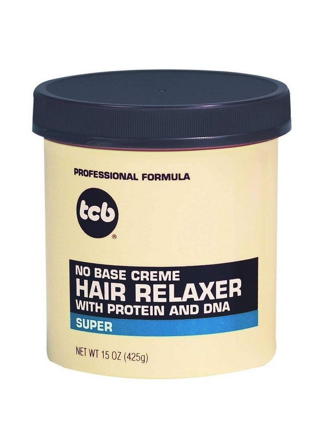 Tcb Hair Relaxer No Base Creme 15 Ounce Super Jar (443ml) (3 Pack) - Image 1