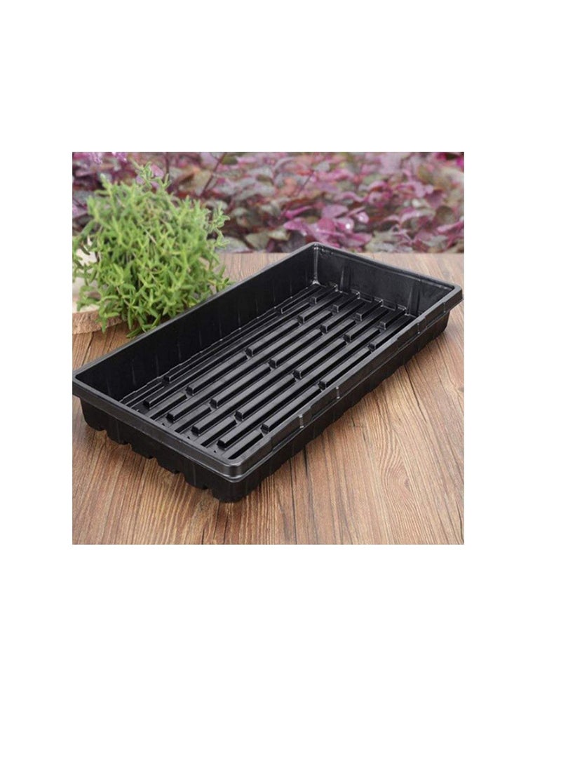 Generic Pack of 10 Reusable Thick Seed Starter Trays Strong Plant Growing Kit Without Drain Holes for Cloning Gardening Countertop Sprouts Herbs  - Image 2