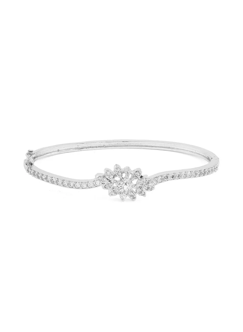 Priyaasi American Diamond Bangle-Style Bracelet