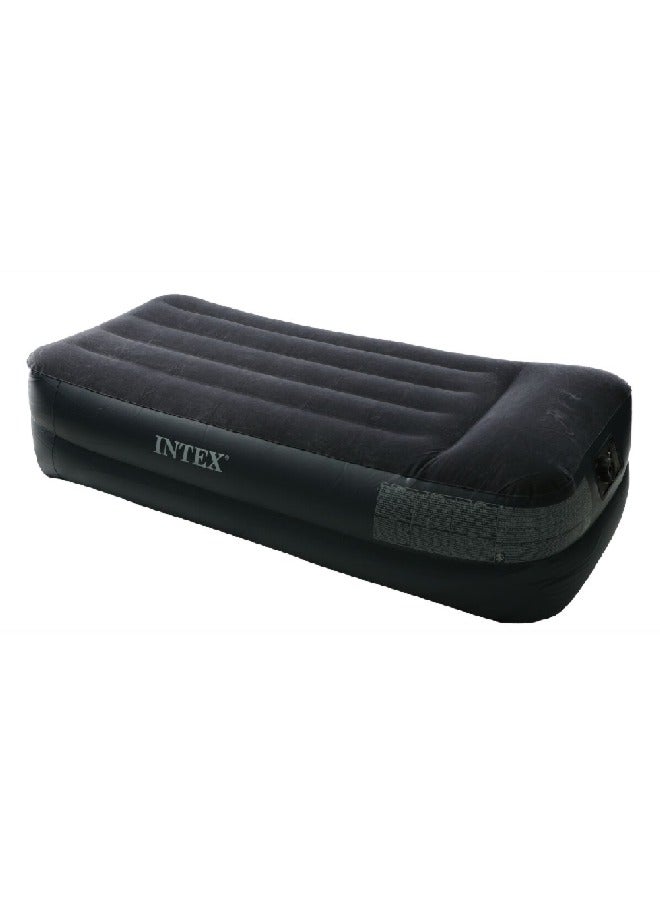 Coleman 220-240V Dura Beam Pillow Rest Raised Twin Inflatable Air Bed Black and Dark Blue 42 x 99 x 191 cm 64122 - Image 3