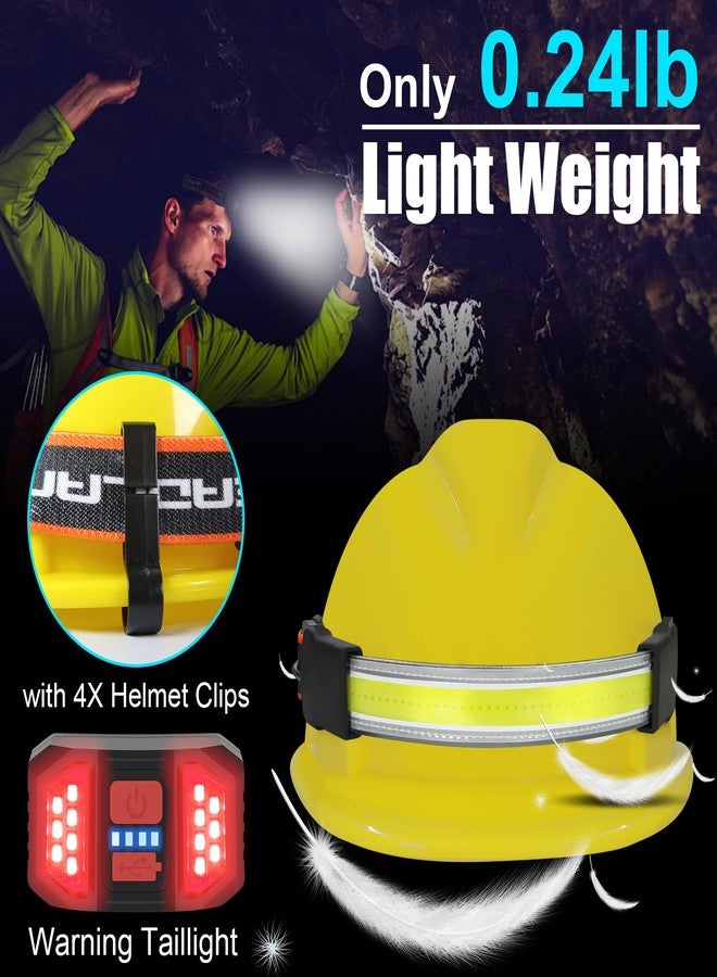 PSDRIQQ Headlamp Rechargeable, 3 Pack Bright LED Headlamps Wide Beam Head Lamp Headlight Flashlight with Red Tail Light 1200lm Lightweight Adjustable Waterproof for Biking Running Fishing Camping - Image 3