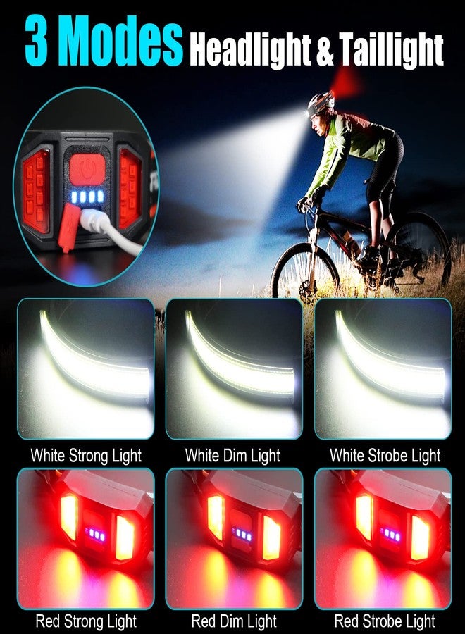 PSDRIQQ Headlamp Rechargeable, 3 Pack Bright LED Headlamps Wide Beam Head Lamp Headlight Flashlight with Red Tail Light 1200lm Lightweight Adjustable Waterproof for Biking Running Fishing Camping - Image 2