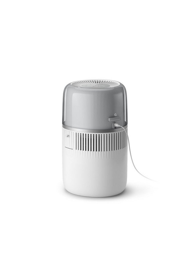 Philips 5000 Series Compact and Powerful Smart Air Humidifier White and Silver 37.8 x 23.3 x 23 cm HU5710/00 HU5710/00 White and Silver - Image 3
