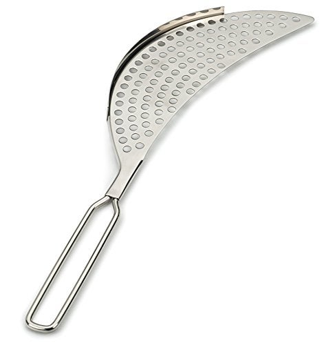 RSVP International RSVP International Endurance Collection Pierced Crescent Pot Strainer 14x75x2x75 188 Stainless Steel 