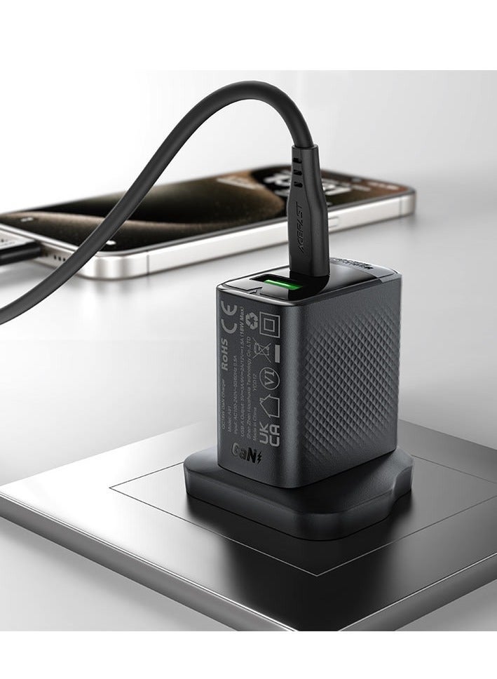 ACEFAST Fast Charge Wall Charger A99 PD30W 1xUSB-C + 1xUSB-A - Image 4