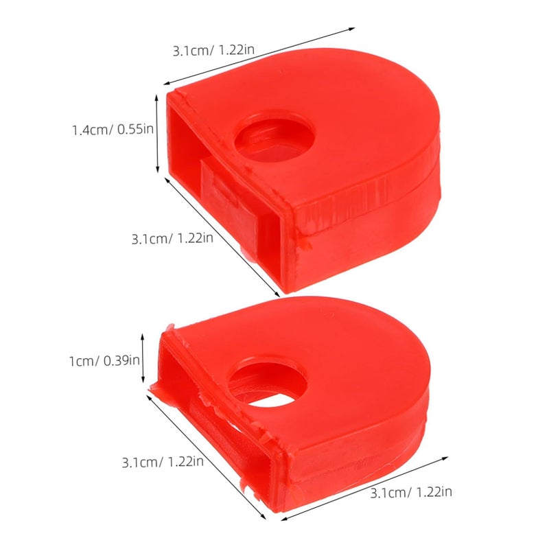 Ladder Hinge Protector 2pcs Rod End Caps for Stability and Easy Installation - Image 3