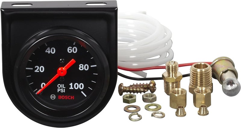 Bosch 2" Mechanical Oil Pressure Gauge - Image 2