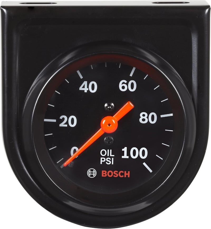 Bosch 2" Mechanical Oil Pressure Gauge - Image 1