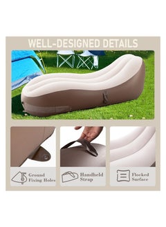 FULL JOY Inflatable Lounge Chair for Outdoor and Home Use  - Image 3