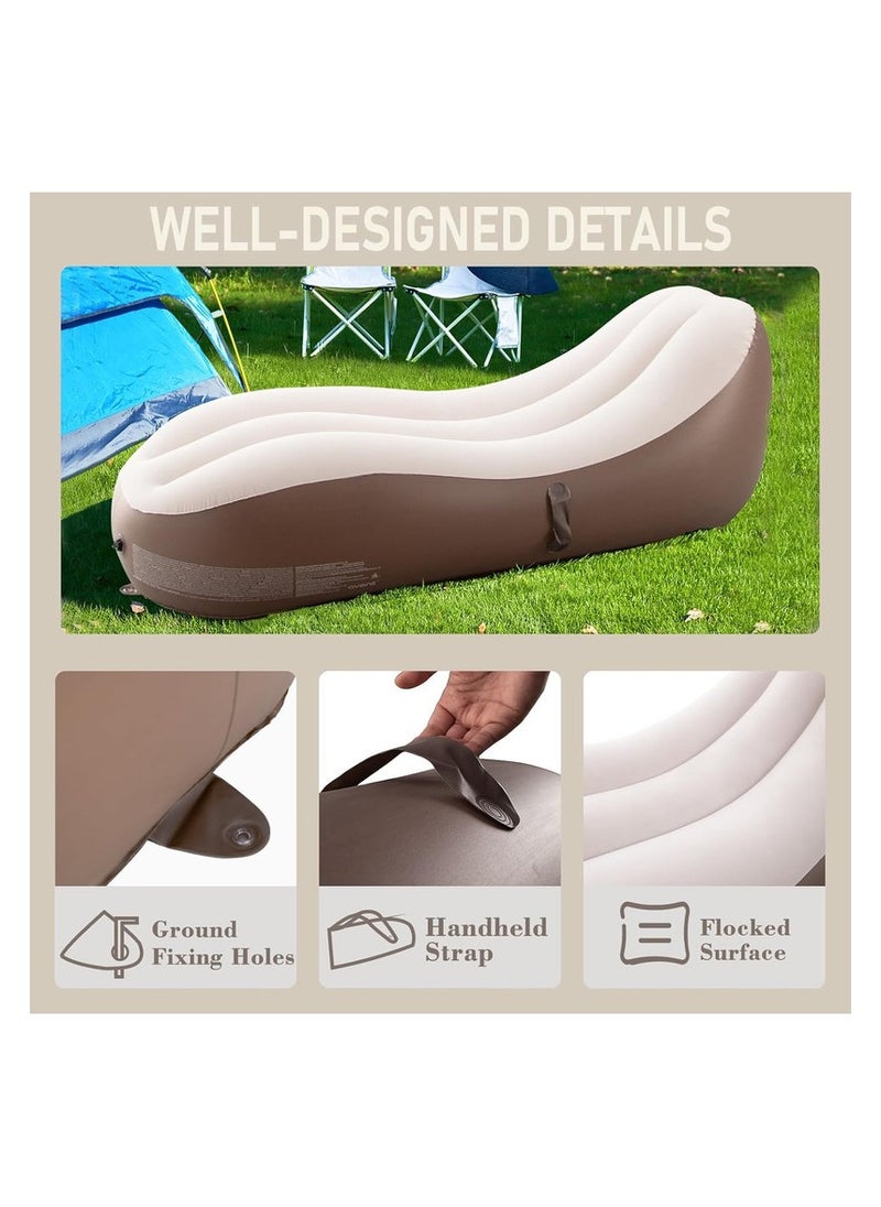 FULL JOY Inflatable Lounge Chair for Outdoor and Home Use  - Image 3