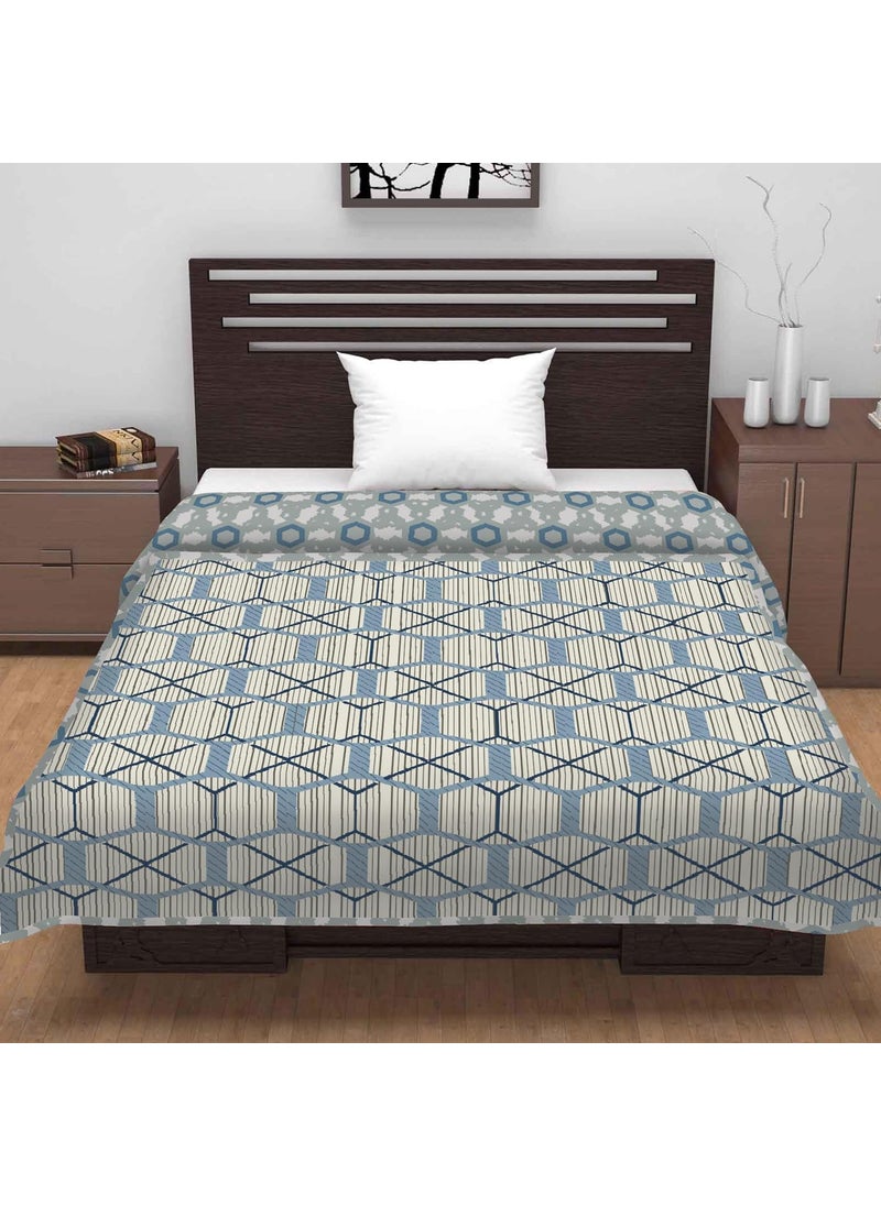 Basics Brand - Solimo EW Dohar | Single Bed | Highly Breathable | (Grey) (150 x 220 CMS)  - Image 1