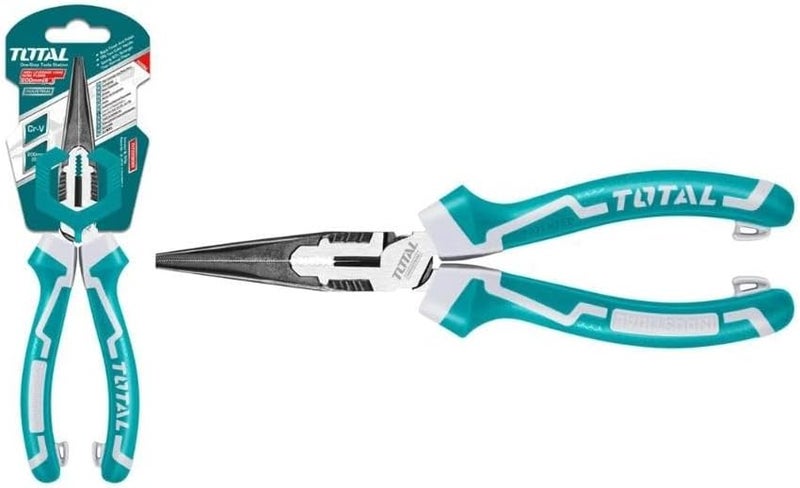 Total THT120806P Long Nose Pliers - 200 mm