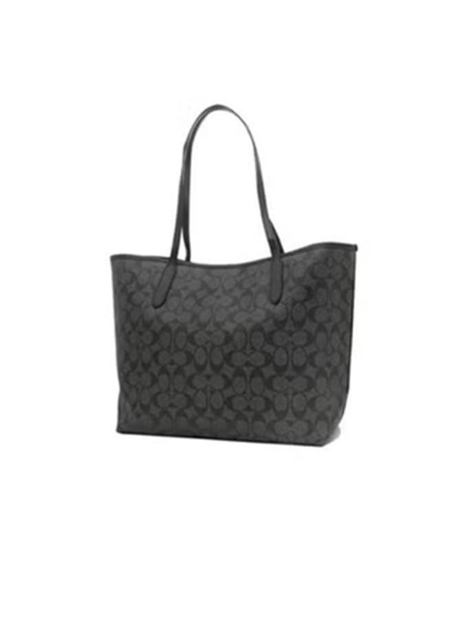 coachoutlet COACH Women's Classic Fashion Large Handbag Shopping Bag  - Image 4