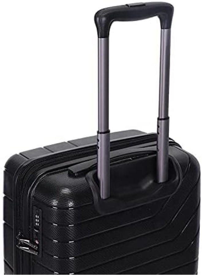 3-Piece Trolley Luggage Set with Spinner Wheels, Lightweight Durable Suitcases for Travel, Easy Movement and Organized Packing - Image 2