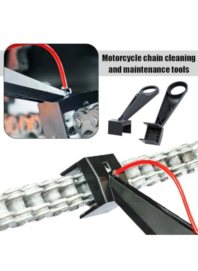Generic Motorcycle Chain Oiler Aid – Multifunctional Chain Lube Applicator for Mess-Free Oil, Wax, and Degreaser Application, Motorcycle Chain Maintenance Tool for Dirtbikes, Streetbikes, and Motorsports  - Image 2