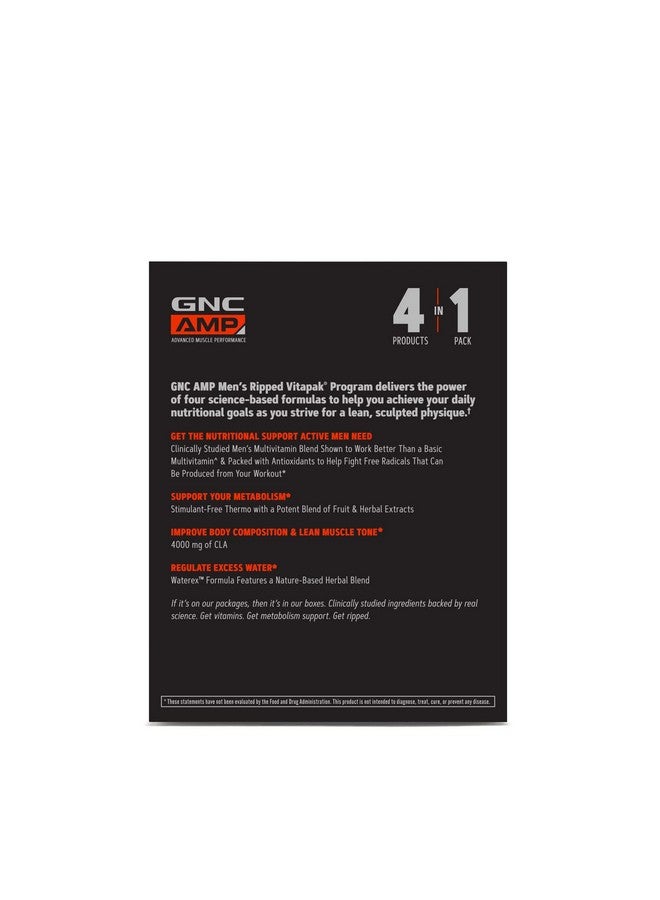 GNC Men's Ripped Non-Stimulant Formula | 30 Servings - Image 4