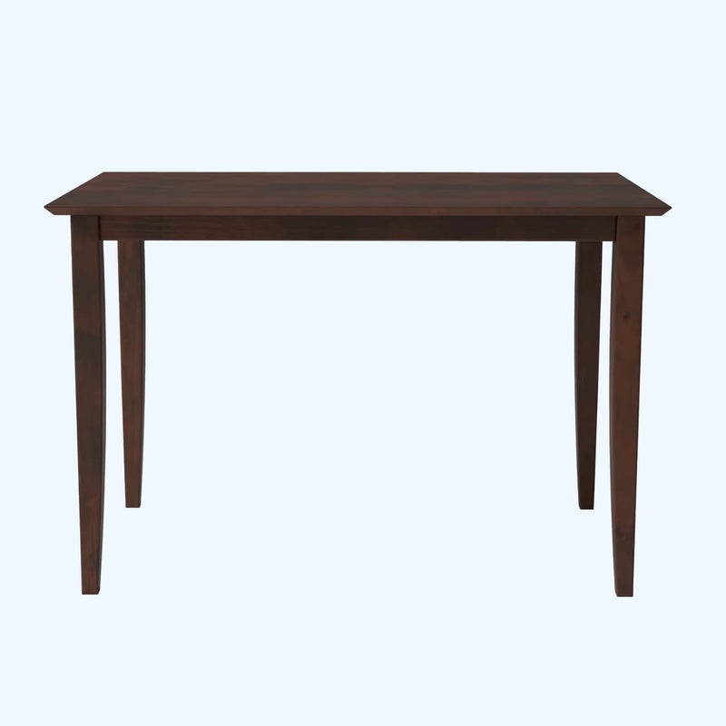 Streema art Wooden Solid Sheesham Wood Dining Table 4 Seater Only Dining Room Furniture 4 Seater Dining Table Without Chair Walnut - Image 1