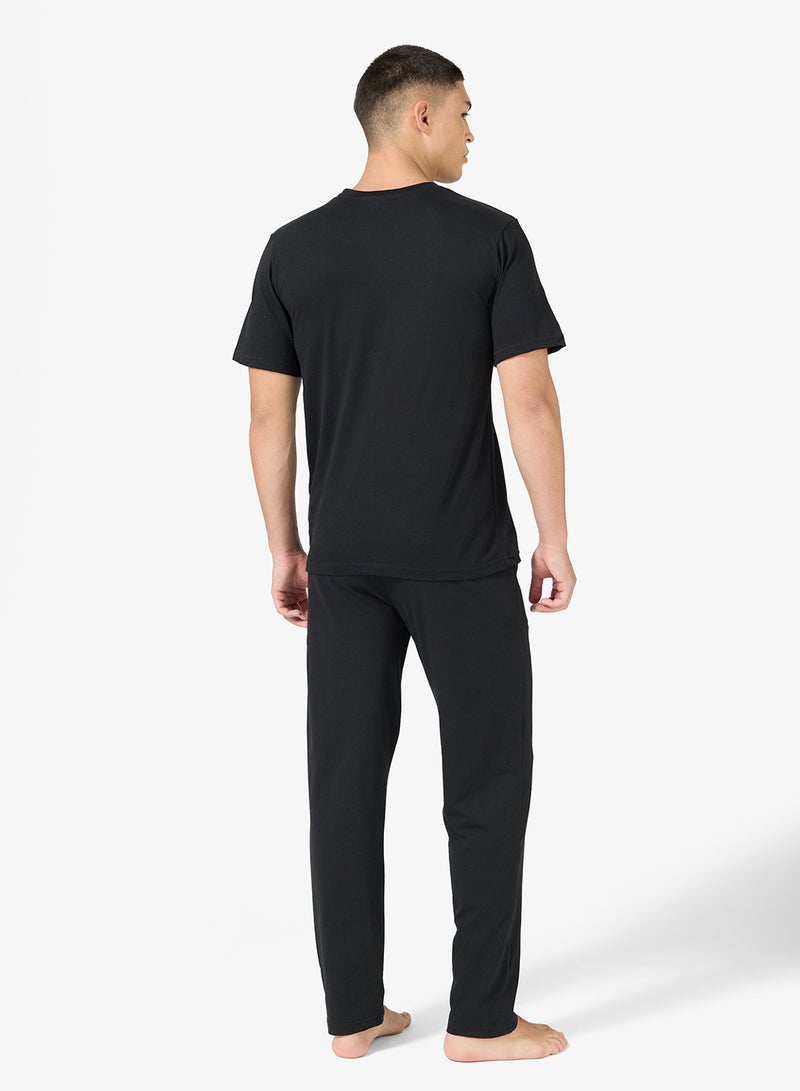 سفنتي فايف طقم بيجامة تي شيرت وبنطلون - Image 2