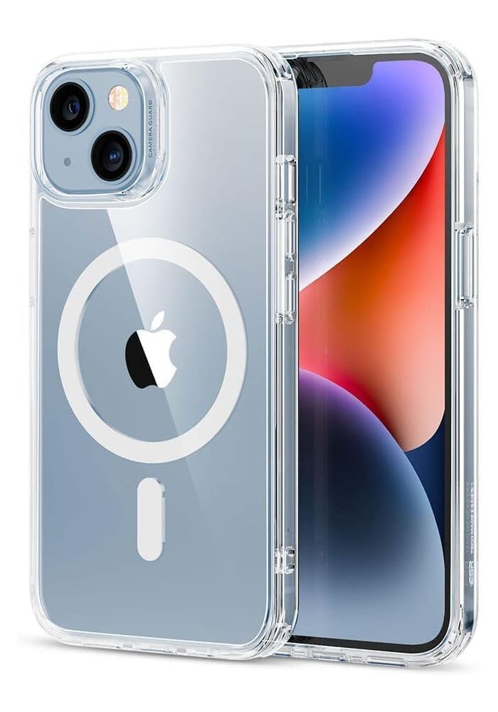 Clear for iPhone 14 Plus - Anti-Yellowing Cover with Shockproof Protection - Image 1