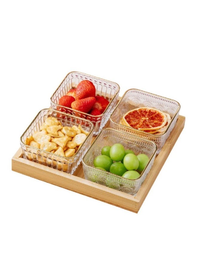 طقم تقديم تسالي 4 قطع - Image 1