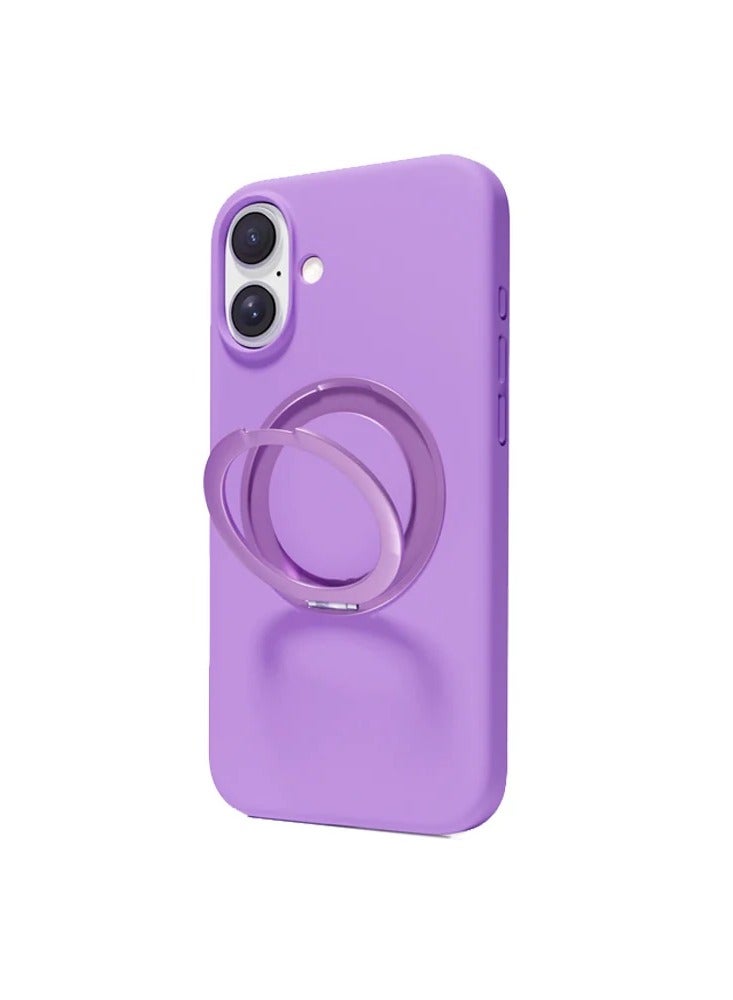 ماكس آند ماكس غطاء حماية من السيليكون السائل 360 درجة لهاتف iPhone 16 Plus مع Magsafe من ماكس آند ماكس - وردي - Image 1