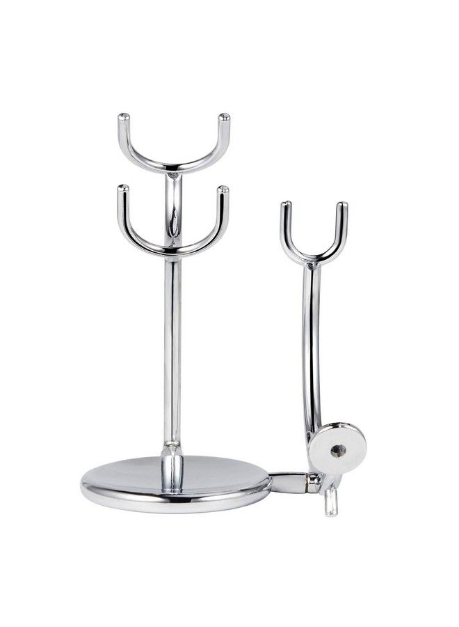 Grandslam Shaving Razor And Brush Stand Stainless Steel Shaving Razor Holder Compatible With Long And Short Handle Safety Razor Straight Razor And Barber Razor - Image 4