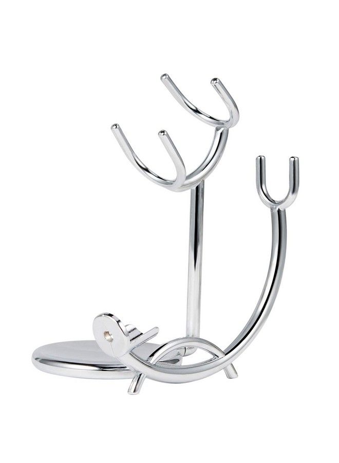 Grandslam Shaving Razor And Brush Stand Stainless Steel Shaving Razor Holder Compatible With Long And Short Handle Safety Razor Straight Razor And Barber Razor - Image 1