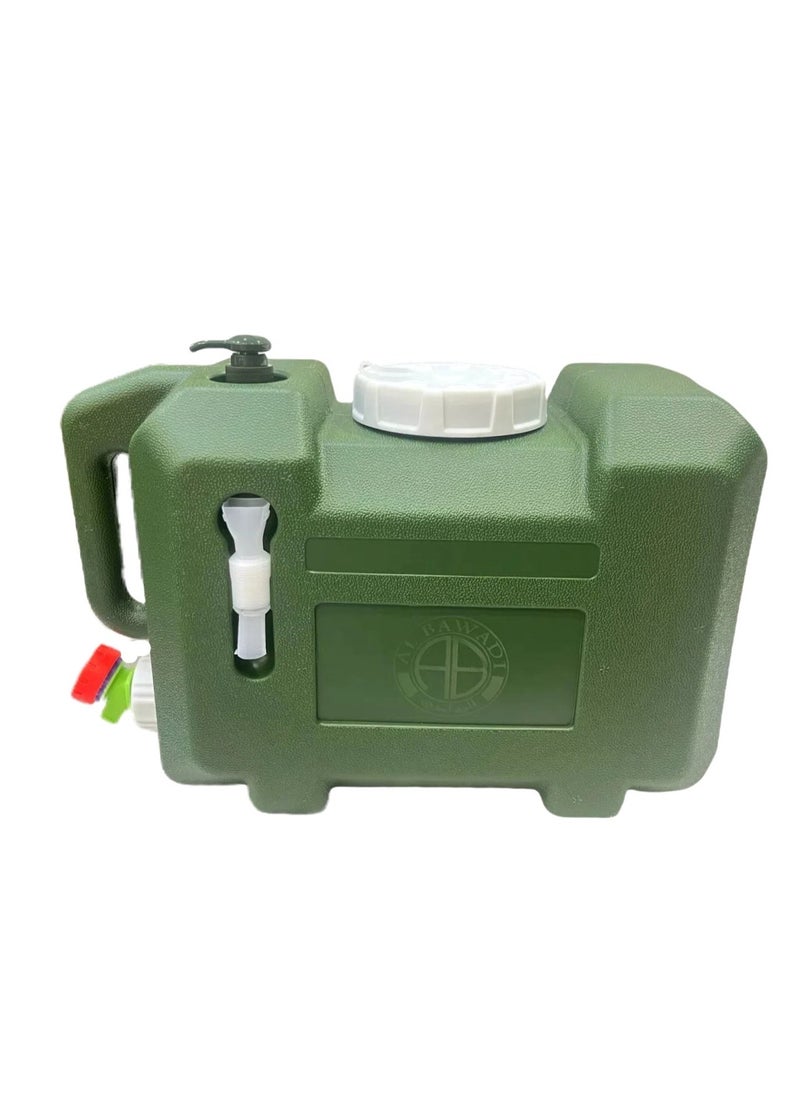 Geneaire Camping Water Container 12L Storage Bucket with Soap Dispenser  - Image 1