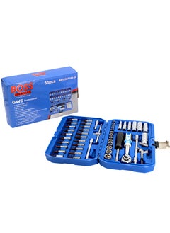 BOSS LIFE STYLE 53 Piece Compact And Convenient Quick Ratchet Sleeve Auto Repair Tool Set  - Image 5