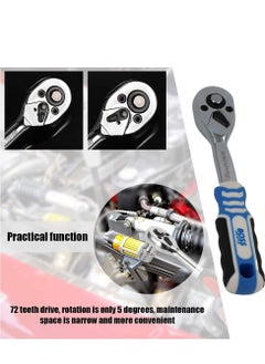 BOSS LIFE STYLE 53 Piece Compact And Convenient Quick Ratchet Sleeve Auto Repair Tool Set  - Image 2