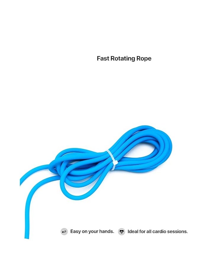 KETTLER - German Technology Tangle Free Skipping Rope with Compact Design | Material : Rubber and Foam | Jump Rope is Ideal for Speed Jumping, Boxing, Cardio Endurance| Unisex - Image 1