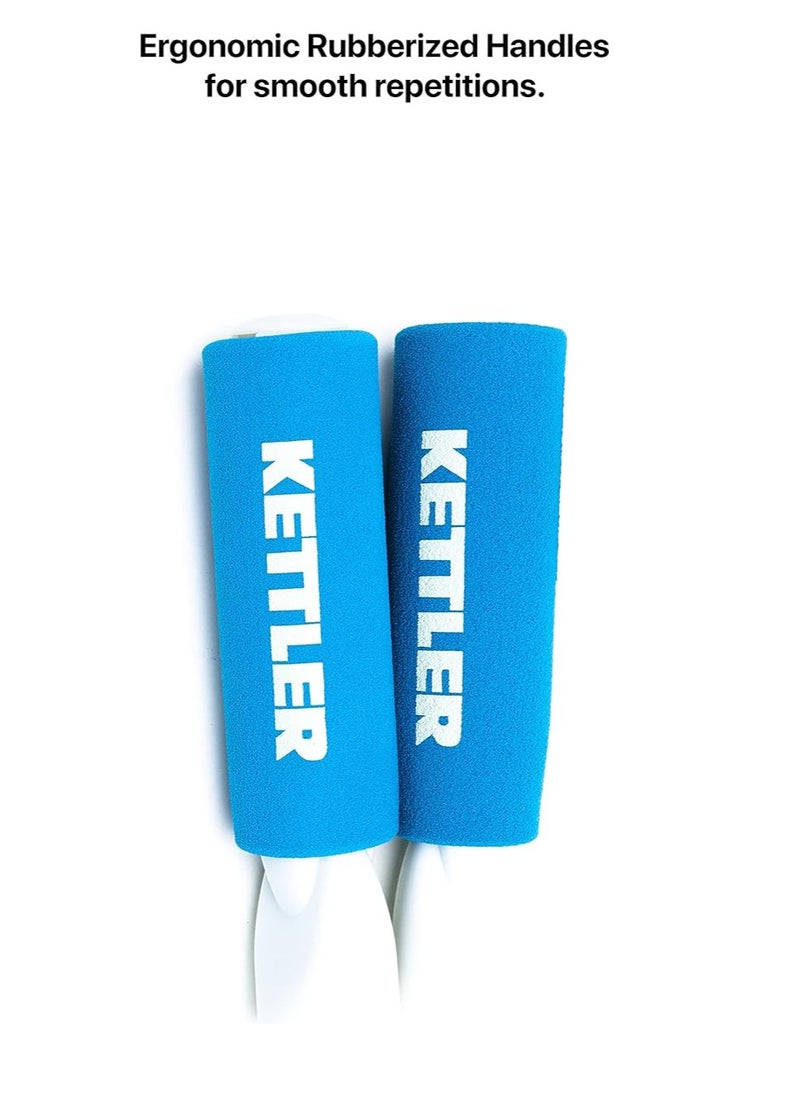 KETTLER - German Technology Tangle Free Skipping Rope with Compact Design | Material : Rubber and Foam | Jump Rope is Ideal for Speed Jumping, Boxing, Cardio Endurance| Unisex - Image 1
