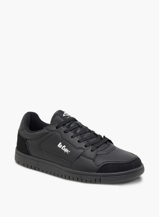 Lee Cooper Men's Panelled Sneakers with Lace-Up Closure - Image 2