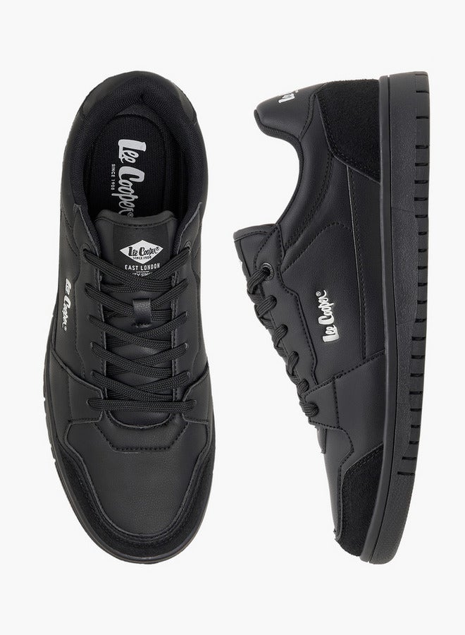 Lee Cooper Men's Panelled Sneakers with Lace-Up Closure - Image 1