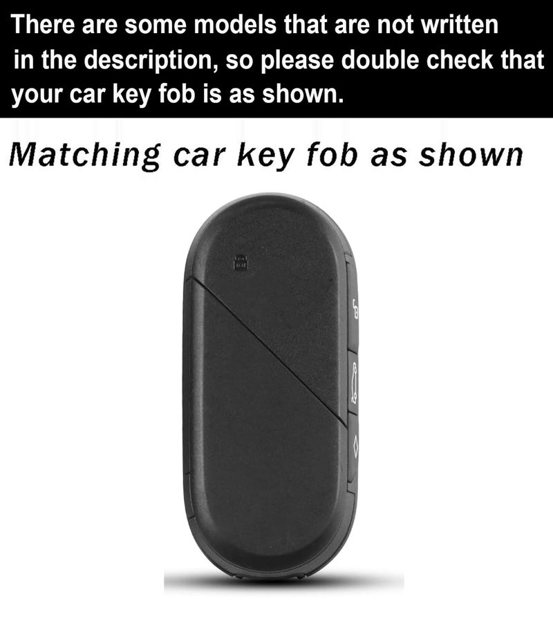 ontto Key Fob Case Fit for Mini Countryman Cooper One Aceman U25 J01 J05 F65 F66 2024 2025 Smart Remote Key Cover 360 Degree Protection Car Key Holder with Keychain,Brown - Image 2