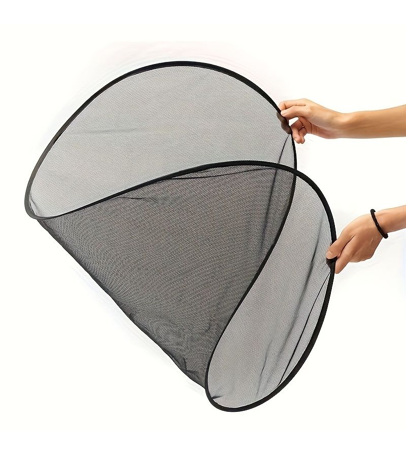 Summer Car Sunshade Side Panels Portable Foldable Glare Reduction Cooling Tool - Image 5