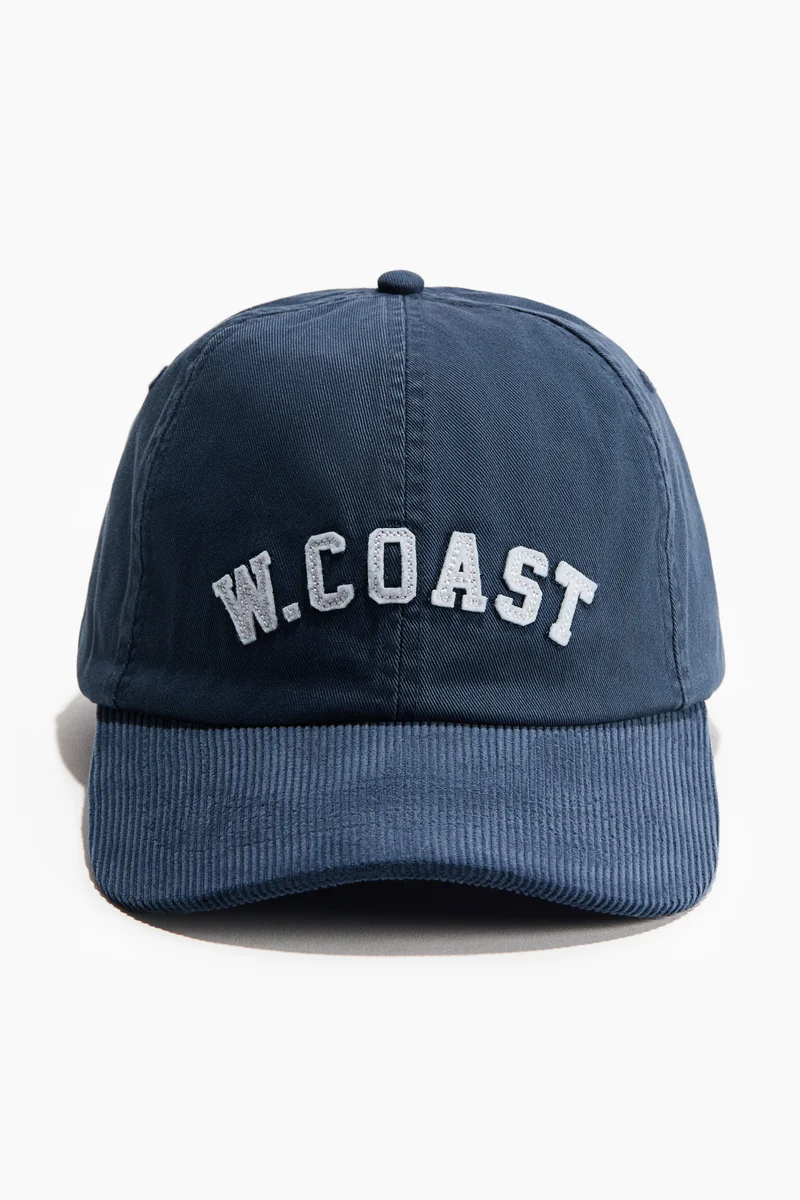 H&M Motif-detail cotton twill cap