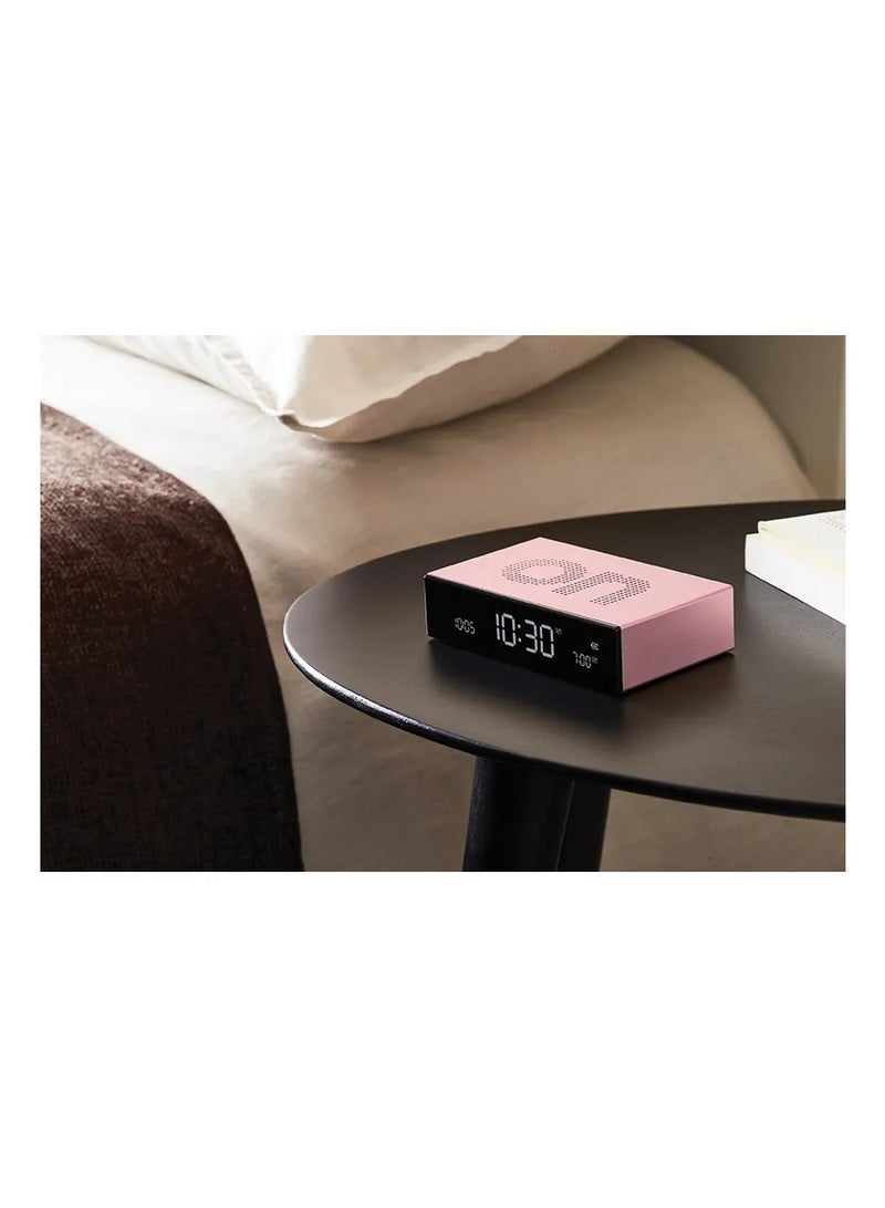 LEXON Flip Premium Reversible Rechargeable Alarm Clock With LCD Screen - Image 3