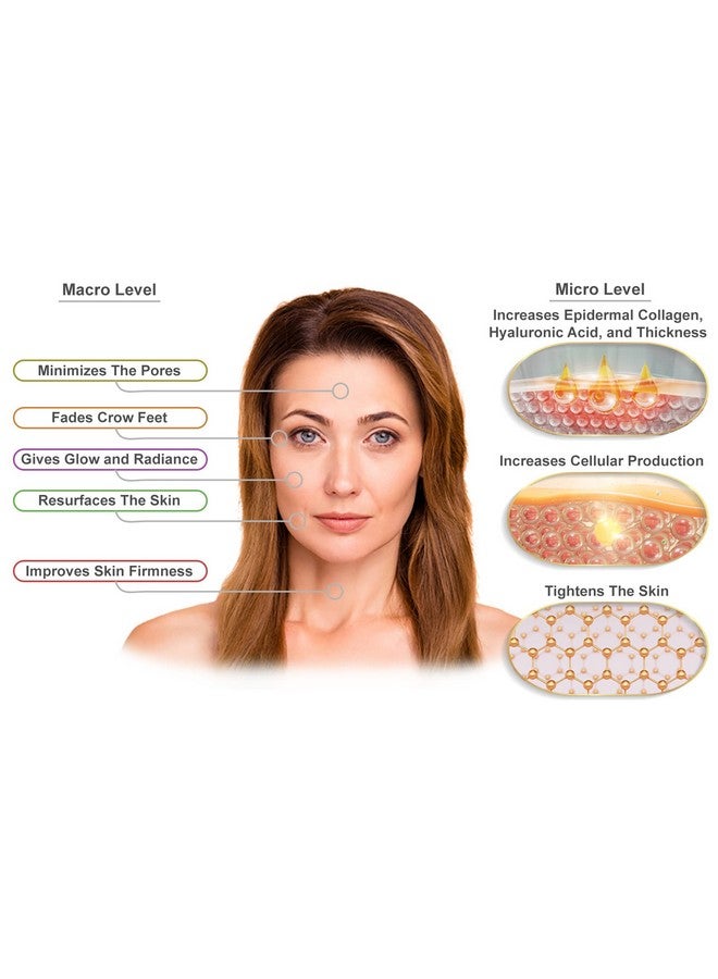 Visage Pure Fountain Of Youth Serum Organic Toxinfree Skin Serum With Retinol Bakuchiol Resveratrol Vitamin E For Resurfacing Toning And Wrinkle Repair  - Image 3