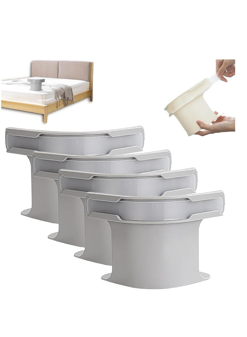 JOGAMS Bed Sheet Holder Set with Lock Strips, Heavy Duty Bed Sheet Fasteners, Non-Slip Lock Sheet Clips, for All Size Mattress, Blankets, Bedding - Image 1