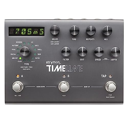 Strymon TimeLine Guitar Delay Pedal with 12 Unique Delay Machines for Electric and Acoustic Guitar, Synths, Vocals and Keyboards​​ - Image 1