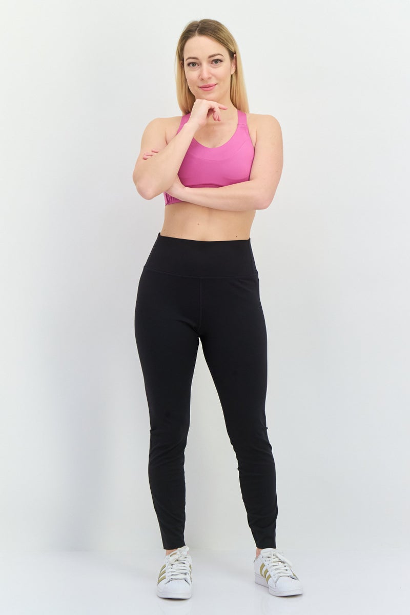 SKECHERS سراويل ليغينغ رياضية نسائية مناسبة للتدريب، سوداء - Image 4