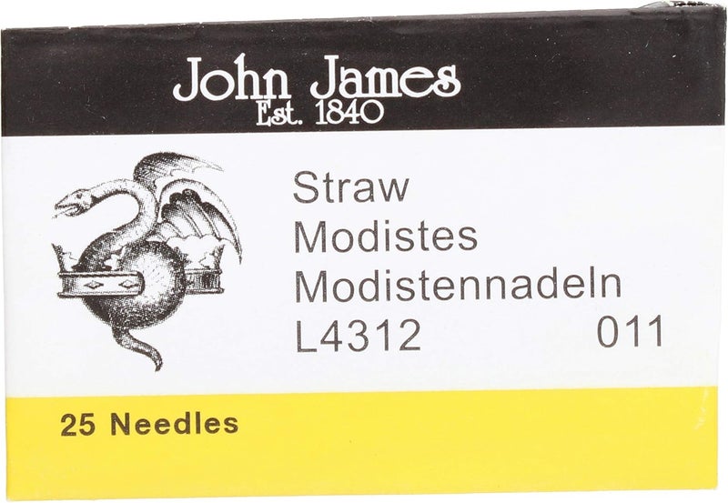 John James Milliners Straw Needles Size 11 Package of 25 L4312-11 - Image 5